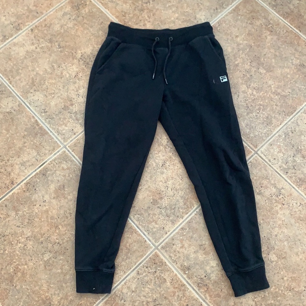 Fila black sweatpants